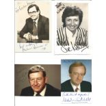 TV/Radio signed 6x4 collection. 25 photos. Some of signatures are Sandy Gall, Sue Lawley, Fiona