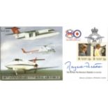 Margaret Thatcher signed 80th anniv of the Royal Air Force FDC. Good Condition. All signed items