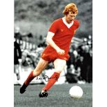 David Fairclough signed 16x12 colourised photo. Good Condition. All signed items come with our