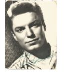 Guy Mitchell signed small b/w photo. February 22, 1927 - July 1, 1999) was an American pop singer