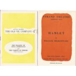 Collection of 5 programmes. Includes The Tragedy of Titus Andronicus and the Comedy of errors 1956/7