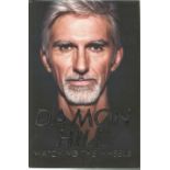 Damon Hill signed Watching the wheels my autobiography hardback book. Signed on inside title page.