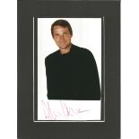 Alan Hansen signed colour photo. Mounted to approx. size 8x6. Good Condition. All signed items