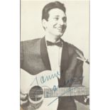 Lonnie Donegan signed album page (29 April 1931 - 3 November 2002), known as Lonnie Donegan, was a