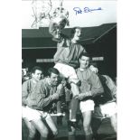 Pat Dunne signed 12x8 b/w photo. Good Condition. All signed items come with our certificate of