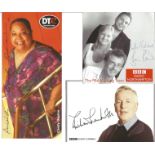 Radio signed 6x4 colour an b/w photo collection. 50+ items. May be one or to duplicates and some