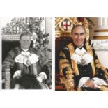 Lord Mayor signed collection. Includes 11 photos combination of sizes and b/w and colour. Some of