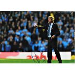 Manuel Pellegrini signed colour photo. Mounted to approx. size 19x14. Former Man City manager now