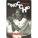 Phil Thompson signed Stand up Pinocchio - from the kop to the top my life inside Anfield paperback