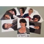 Doctors (BBC lunchtime soap) signed 6x4 colour photo collection. 8 photos all individually signed.