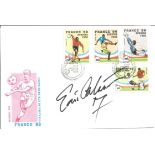 Eric Cantona signed France 98 FDC. Good Condition. All signed items come with our certificate of