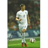 Football John Stones 12x8 signed colour photo in action for England. John Stones (born 28 May