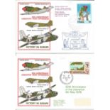 Historic Battles VE day cover collection. 30th anniversary Liberation from Oppression cover