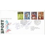 Muhammad Ali signed Sport FDC. 10/8/80 Cardiff FDI postmark. Good Condition. All signed items come