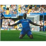Victor Moses Signed Chelsea Football 8x10 Photo. Good Condition. All signed items come with our