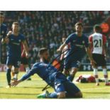 Olivier Giroud Signed Chelsea Football 8x10 Photo. Good Condition. All signed items come with our
