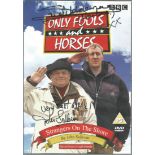 Film and TV Only Fools and Horses signed Strangers on the Shore DVD case (disc included)