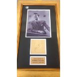 Film and TV Robert Taylor 23x14 overall professionally framed signature piece including 10x7 mounted