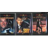 James Bond signed DVD collection 5, signed DVD case Discs included signatures include Roger Moore,