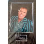 Music Cliff Richard 23x15 overall mounted signature piece including 16x12 signed colour photo and