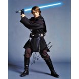 Star Wars Hayden Christensen 14x11 signed colour photo pictured as Anakin Skywalker. Hayden