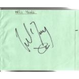 Entertainment autograph book 2000. 45 autographs. Includes Will Young, Martin Freeman, Daniel O'