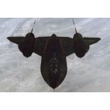 BLACKBIRD SR-71. Collection of FOUR amazing 8x12 inch photographs of the Blackbird SR71 long range