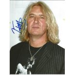 Joe Elliott Def Leppard Singer Signed 8x6 Photo. Good Condition. All signed items come with our