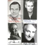 Male Tv/Film assorted signed collection. 25 items 6x4 b/w photos. Includes David Griffin, Jim