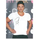Peter Andre Singer Signed 8x12 Photo. Good Condition. All signed items come with our certificate