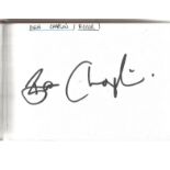 Entertainment/Sport autograph book. 45 signatures. Includes Ben Chaplin, Keith Allen, Nick Moran,