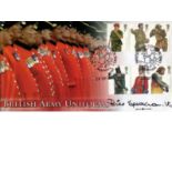 VICTORIA CROSS. British Army Uniforms FDC with Whitehall London SW1 postmark dated 20th September