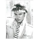 Simon Le Bon Duran Duran Singer Signed 8x12 Photo. Good Condition. All signed items come with our