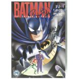 Burt Ward and Adam West signed DVD insert for Batman the animated series the legend begins. DVD