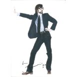 Jarvis Cocker Pulp Singer Signed 8x12 Photo. Good Condition. All signed items come with our