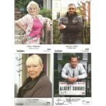 Eastenders signed 6x4 photo collection. 18 items. Includes Polly Perkins, Chucky Venn (3), Laila