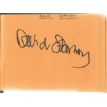 Music/Entertainment/Sport small autograph book. 50 signatures. Includes David Starkey, Mel C, Sonia,