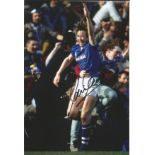 Adrian Heath, Col Signed 12 X 8 Photo Depicting Heath Jumping With Joy After Scoring The Winning