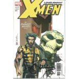 Hugh Jackman signed Uncanny Xmen of Darkest Nights 1 0f 2 comic. Signed on front cover. Good