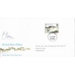 Lord Home signed British River Fishes FDC. 26/1/83 Eastbourne FDI postmark. Good Condition. All