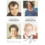 Coronation Street signed 6x4 photo collection. 10 items. Includes Sue Nicholls (2), Shobna Gulati,