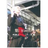 Wilko Johnson Dr Feelgood Guitarist Signed 8x12 Photo. Good Condition. All signed items come with