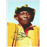 Jimmy Cliff Reggae Singer Signed 8x12 Photo. Good Condition. All signed items come with our