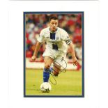 John Terry signed colour Chelsea photo. Mounted to approx. size 12x10. Good Condition. All signed