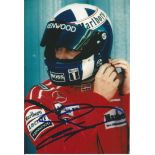 David Coulthard signed 7x5 colour photo. British former Formula One racing driver turned