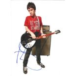 The Smiths Johnny Marr Signed 8x12 Photo. Good Condition. All signed items come with our certificate