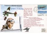 LUFTWAFFE TEST PILOT. Test Pilots series commemorative envelope dedicated to and signed by former