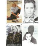 TV/Film signed collection. 20+ 6x4 photos. Amongst the signatures are Mireille Dark, Barbara De