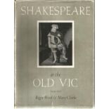 John Neville and Paul Rogers signed Shakespeare at the Old Vic hardback book. Signed on inside