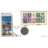 William Hunt TD BA FCA signed National Castles of Britain coin cover. Benham official FDC PNC,